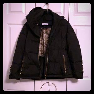 Calvin Klein black winter coat jacket